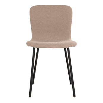 Jedálenská stolička HOLDIN béžová/čierna 1