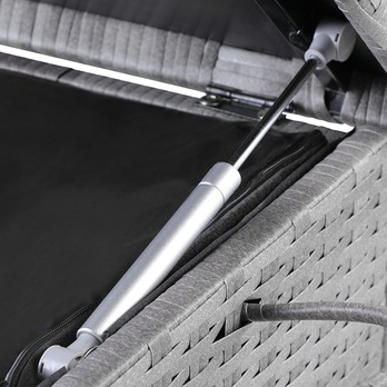 Záhradný box HOLE sivá 3