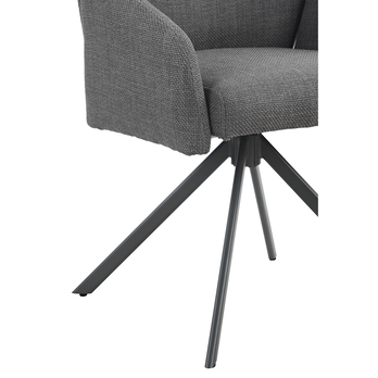 Stolička HOLLY S sivá, sada 2 ks 10