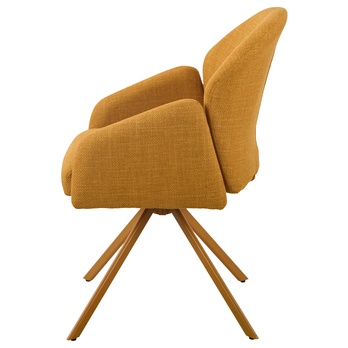 Stolička HOLLY S žltá, sada 2 ks 5