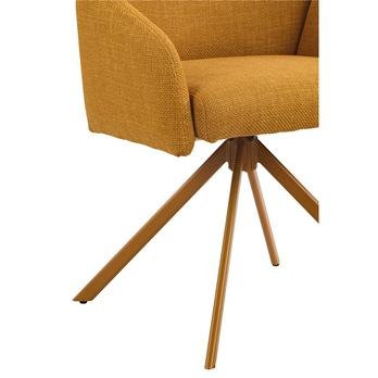 Stolička HOLLY S žltá, sada 2 ks 10