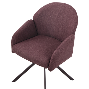 Stolička HOLLY S vínová, sada 2 ks 2