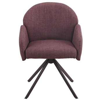 Stolička HOLLY S vínová, sada 2 ks 3