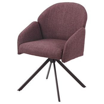 Stolička HOLLY S vínová, sada 2 ks 4