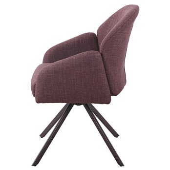 Stolička HOLLY S vínová, sada 2 ks 5