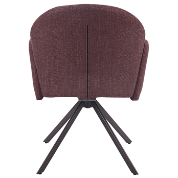 Stolička HOLLY S vínová, sada 2 ks 6