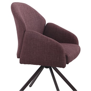 Stolička HOLLY S vínová, sada 2 ks 8