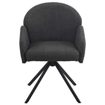 Stolička HOLLY S antracitová, sada 2 ks 3