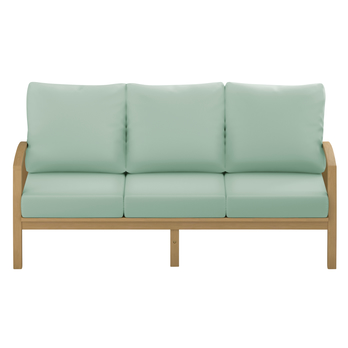 Záhradná zostava HOLSTEIN teak/zelená 5