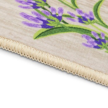 Koberec HOME SWEET HOME sivá, 60x90 cm 1