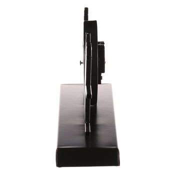 Stolné hodiny HOME čierna/prírodná 3