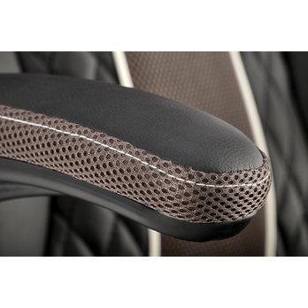 Kancelárske kreslo HOMLIT čierna/sivá 6