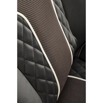 Kancelárske kreslo HOMLIT čierna/sivá 7