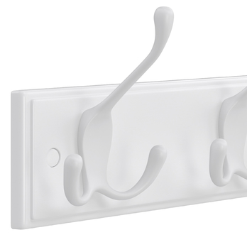 Nástenný vešiak HOOK biela 4
