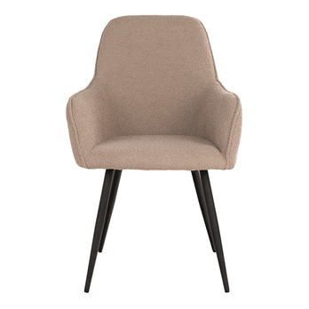 Jedálenská stolička HORBU 3 béžová/čierna 1