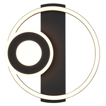Stropné LED svietidlo HORUS čierna/biela 2