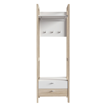 Predsieňový panel  HOYVIK dub sonoma/biela 3