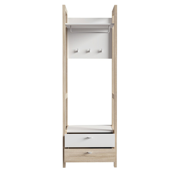 Predsieňový panel  HOYVIK dub sonoma/biela 4