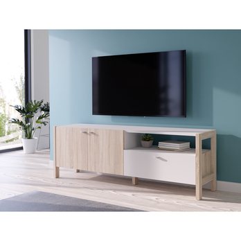 TV komoda HOYVIK dub sonoma/biela, šírka 171 cm 1