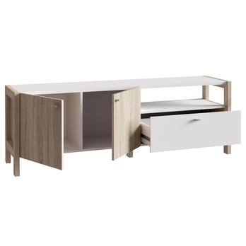 TV komoda HOYVIK dub sonoma/biela, šírka 171 cm 2