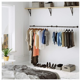 Rúrkový vešiak HSR67BK čierna 1