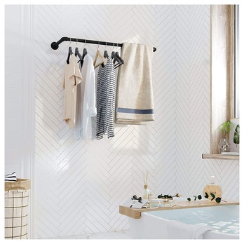 Rúrkový vešiak HSR67BK čierna 3