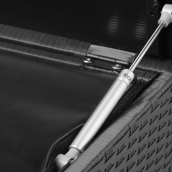 Záhradný box HUBAU čierna 3