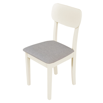 Jedálenská stolička HUBO 4 kašmírová/sivá 1