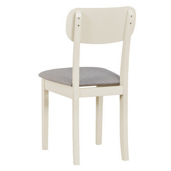 Jedálenská stolička HUBO 4 kašmírová/sivá 2