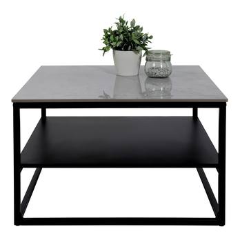 Konferenčný stolík HUGO sivá/čierna 1