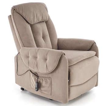 Relaxačné kreslo HURTUN béžová 4