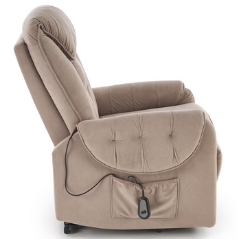 Relaxačné kreslo HURTUN béžová 5
