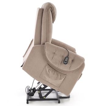 Relaxačné kreslo HURTUN béžová 7