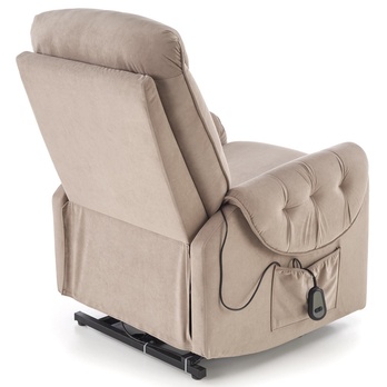 Relaxačné kreslo HURTUN béžová 8