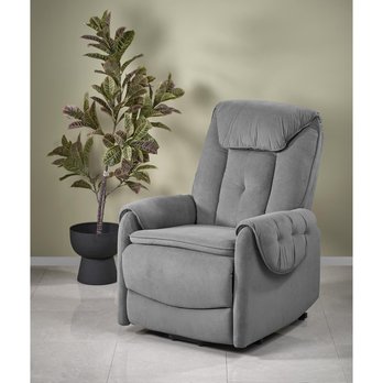 Relaxačné kreslo HURTUN sivá 1