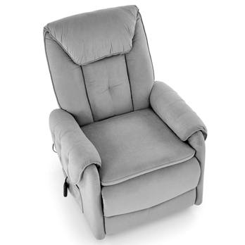 Relaxačné kreslo HURTUN sivá 2