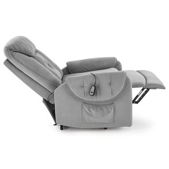 Relaxačné kreslo HURTUN sivá 6