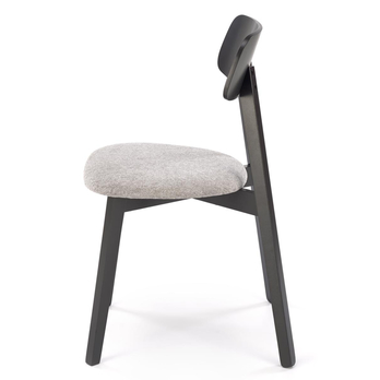 Jedálenská stolička HYLU čierna/sivá 3