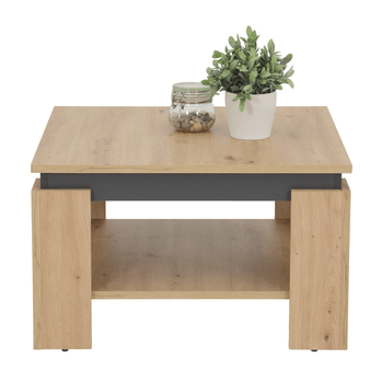 Konferenčný stolík IAN dub artisan/antracitová 2