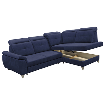 Sedacia súprava IBIZA III pravá, tmavomodrá 2