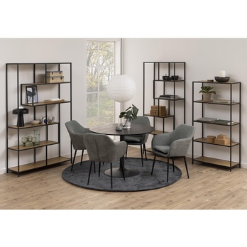 Jedálenský stôl IBIZA čierna 11