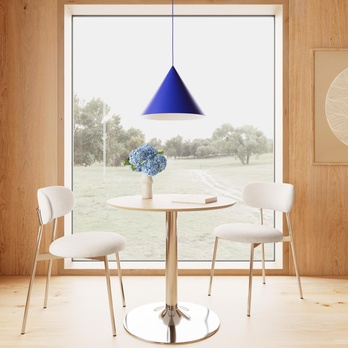 Malý stolík IBIZA prírodná/chróm 1