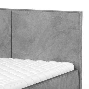 Posteľ s roštom ICOL svetlosivá, 180x200 cm 5