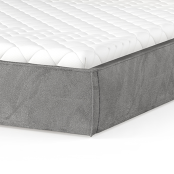 Posteľ s roštom ICOL svetlosivá, 180x200 cm 6