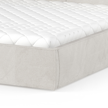 Posteľ s roštom ICOL sivobéžová, 160x200 cm 6