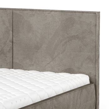 Posteľ s roštom ICOL sivohnedá, 160x200 cm 5