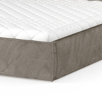 Posteľ s roštom ICOL sivohnedá, 160x200 cm 6