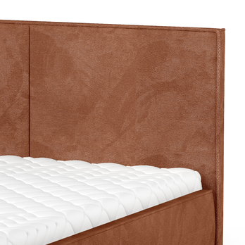 Posteľ s roštom ICOL terakota, 160x200 cm 5