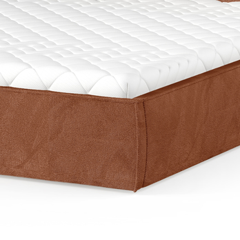 Posteľ s roštom ICOL terakota, 160x200 cm 6