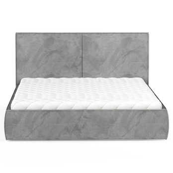 Posteľ s roštom ICOL svetlosivá, 160x200 cm 4